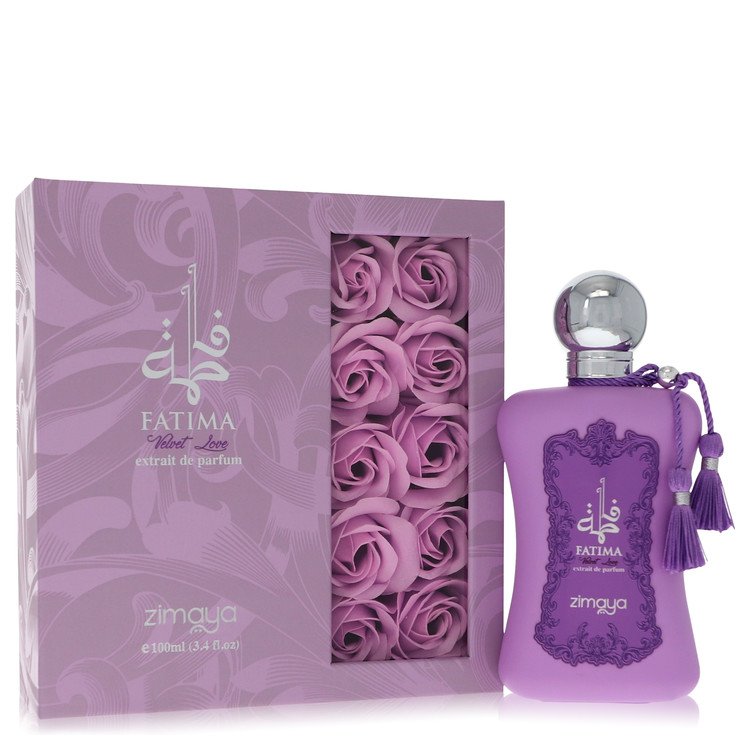 Afnan Fatima Velvet Love by Afnan Extrait De Parfum Spray 3.4 oz Afnan Fatima Velvet Love by Afnan Extrait De Parfum Spray 3.4 oz